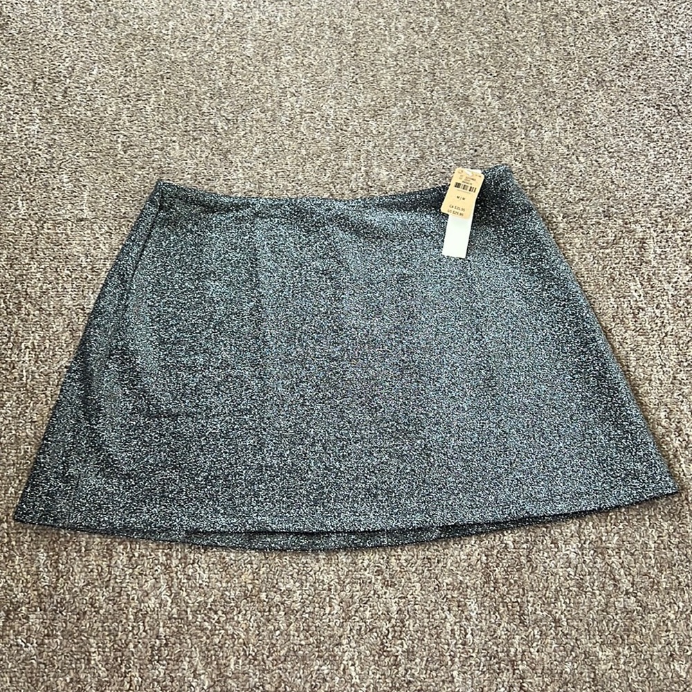 Black Sparkle 💖 Swim Skirt sz M
